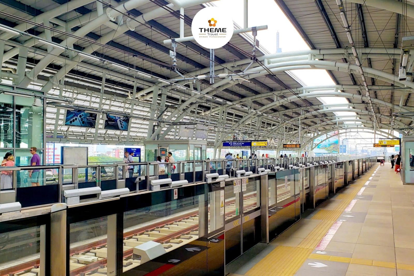 tour tàu điện metro - Bến Nhà Rồng