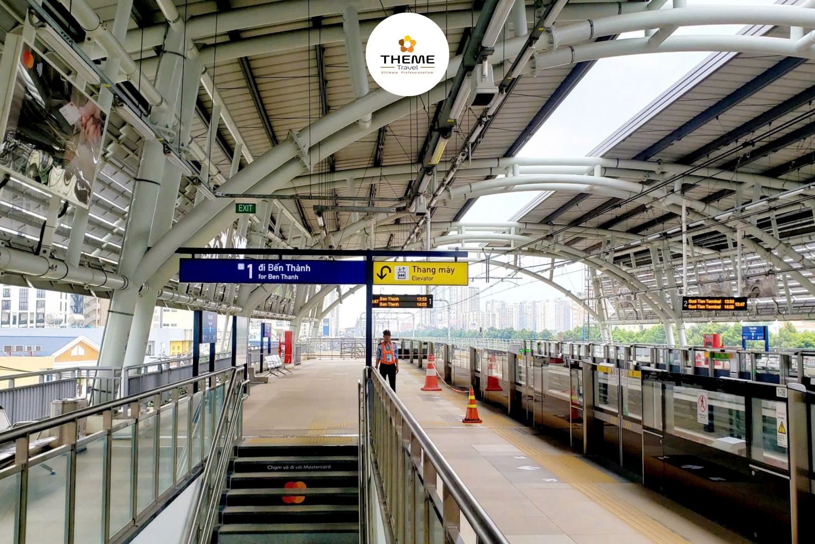 tour tàu điện metro - Bến Nhà Rồng